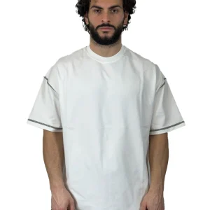 YES LONDON T SHIRT OVER XM4275 BIANCA