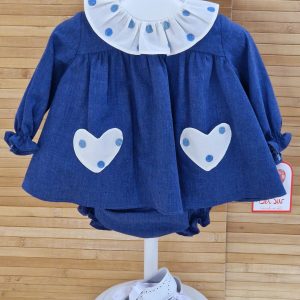 Del Sur 
Vestito bambina “Familia Salsa” art.2075