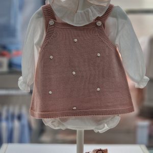 Micolino
Vestito neonata con culotte coordinata “Familia Chispita” art.3016