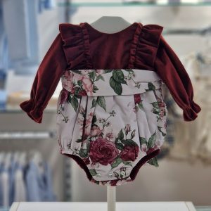 Deolinda
Pagliaccetto bambina con stampa floreale art.DBI23204