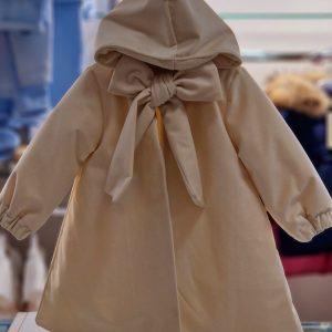 Deolinda
Cappotto in velluto con cappuccio colore panna art.CDI241202P
