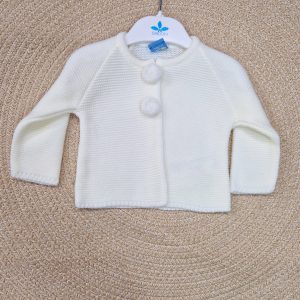 Sardon 
Cardigan panna in pura lana art.024MA-250