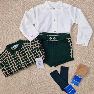 Rahigo
Completo bambino tre pezzi in pura lana art.24229