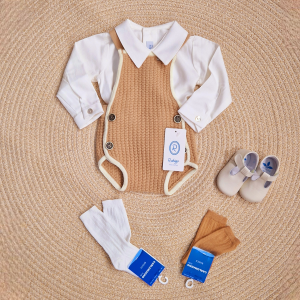 Rahigo
Salopette bambina in pura lana art.242109