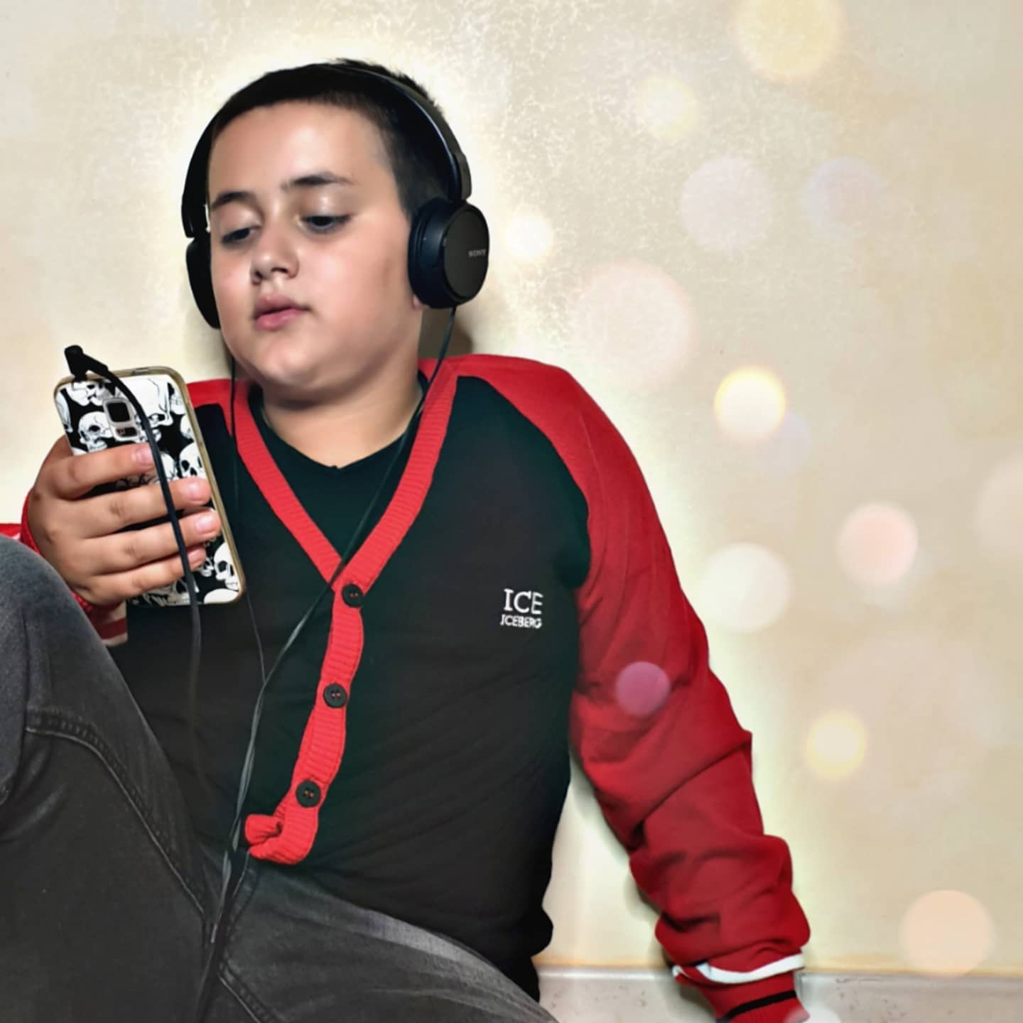 ICEBERG Cardigan bimbo lana rasata - immagine 3