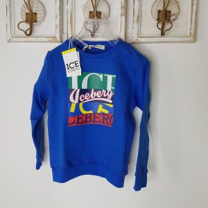 ICEBERG Felpa bimbo cotone garzato