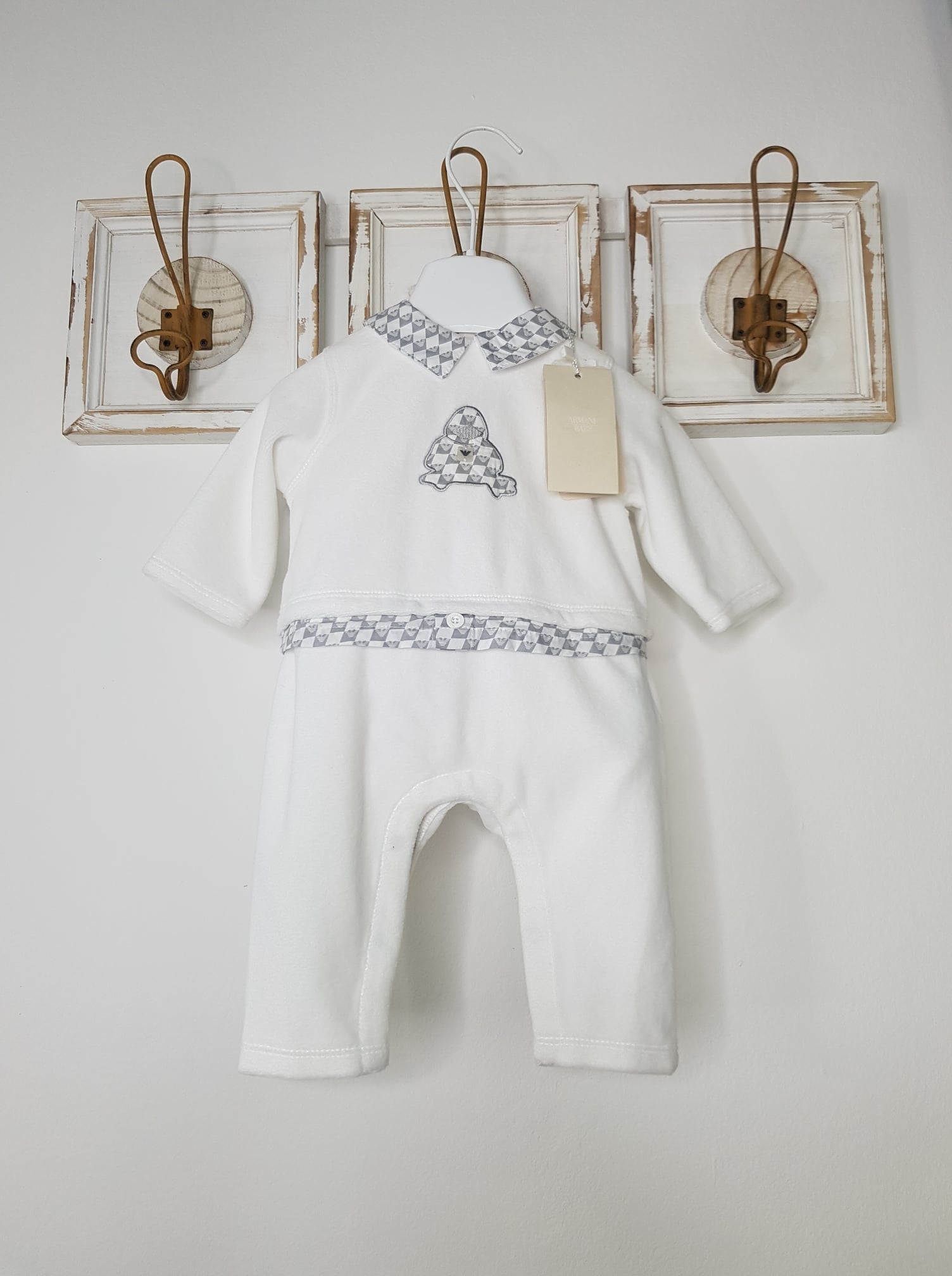 ARMANI BABY Tutina ciniglia neonato