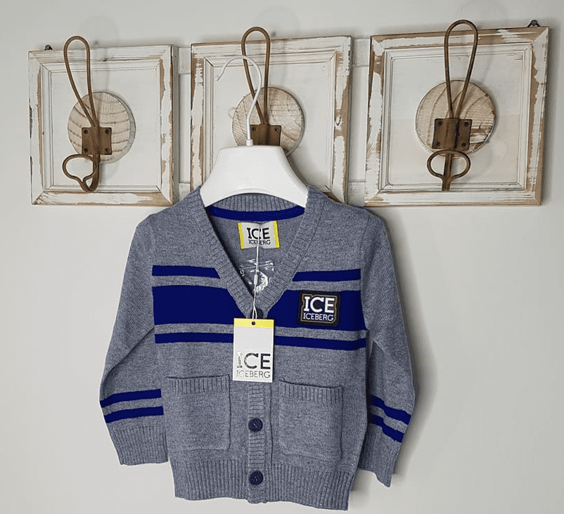 ICEBERG Cardigan neonato lana rasata - immagine 4