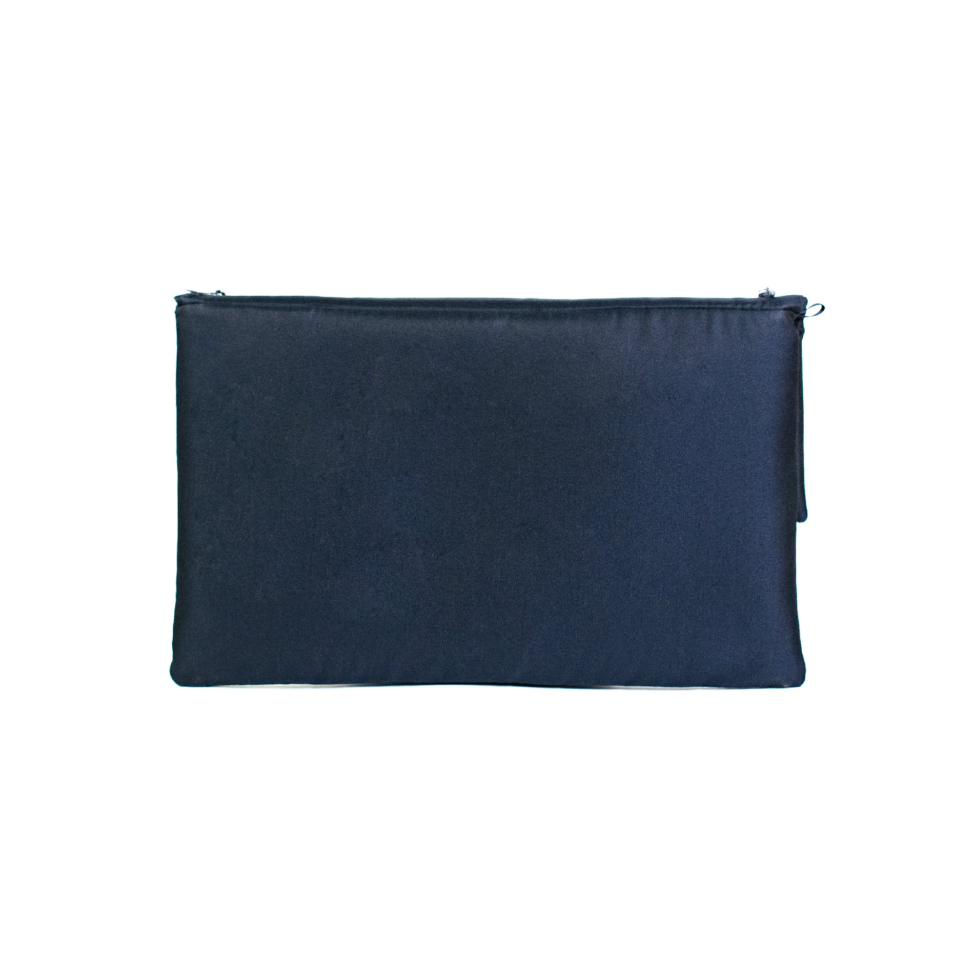 Pochette blu con fiori tridimensionali - immagine 4