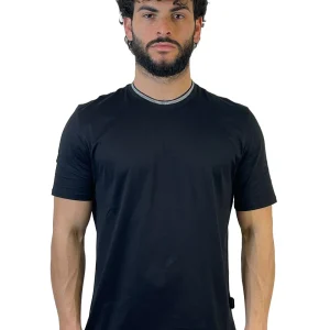 YES LONDON T-SHIRT NERO/NERO XM4107