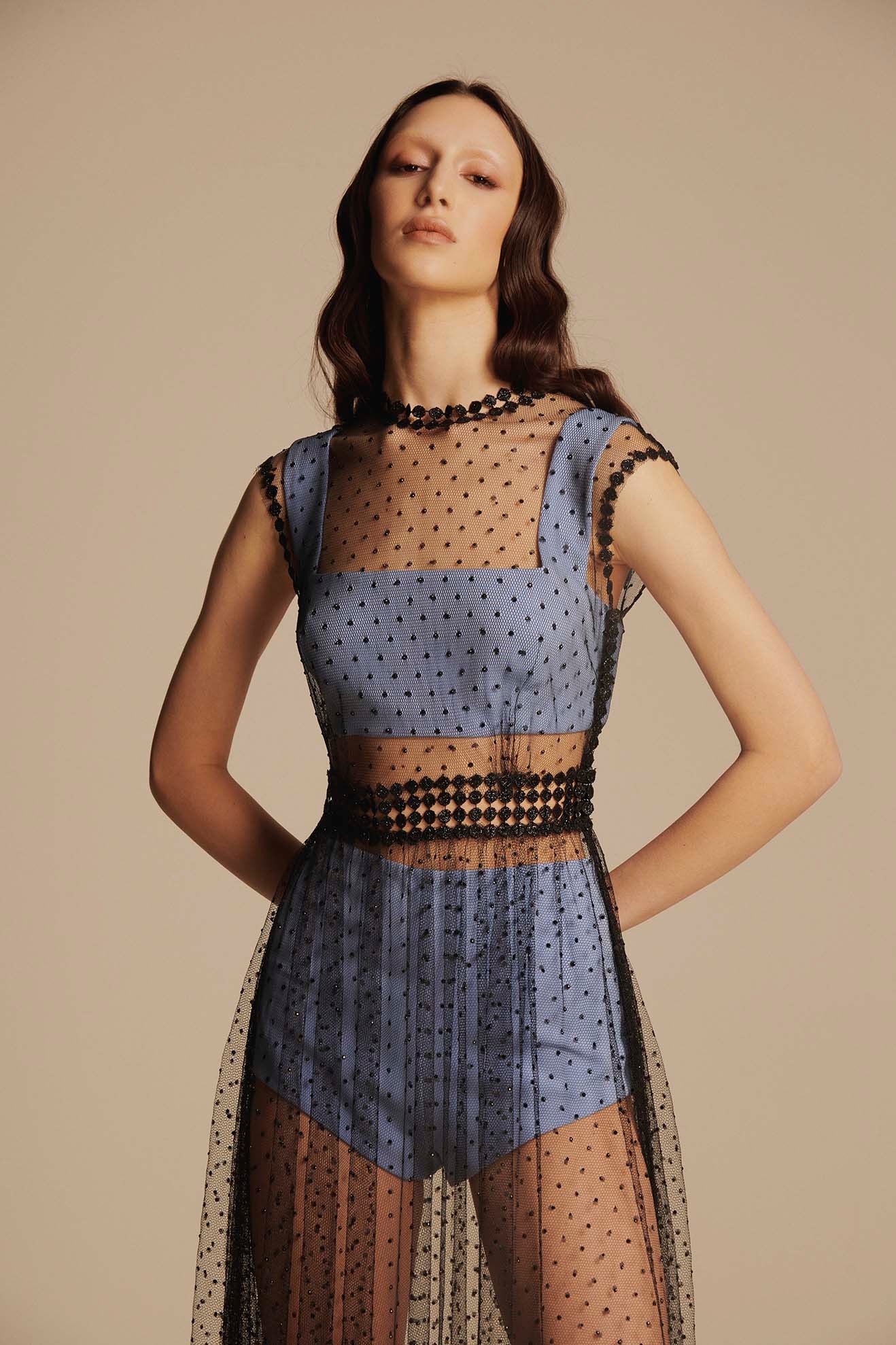 MINI DRESS IN TULLE - immagine 3