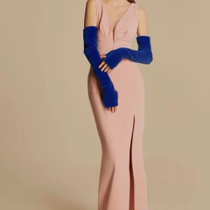 ABITO LUNGO IN VELLUTO