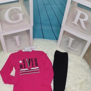 Nazarenogabrielli Completo ragazza cotone garzato