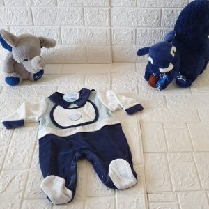 IRGE Tutina neonato in ciniglia