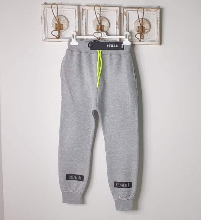 PYREX Pantalone di tuta cotone garzato bimba bimbo - immagine 2