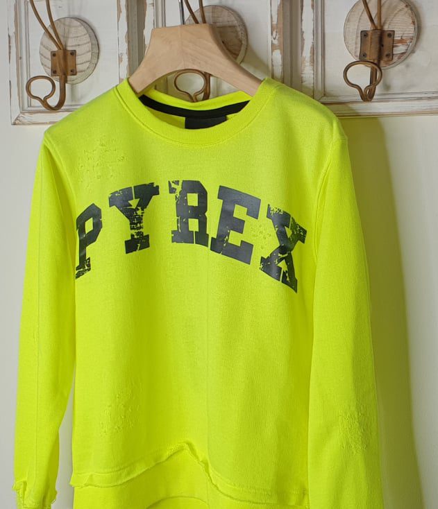 PYREX Felpa collo tondo bimbo bimba cotone garzato - immagine 3