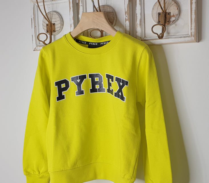 PYREX Felpa collo tondo bimbo bimba cotone garzato - immagine 3