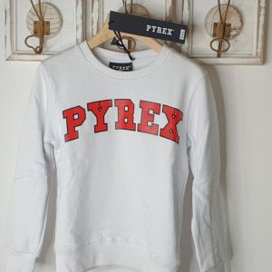 PYREX Felpa collo tondo bimbo bimba cotone garzato