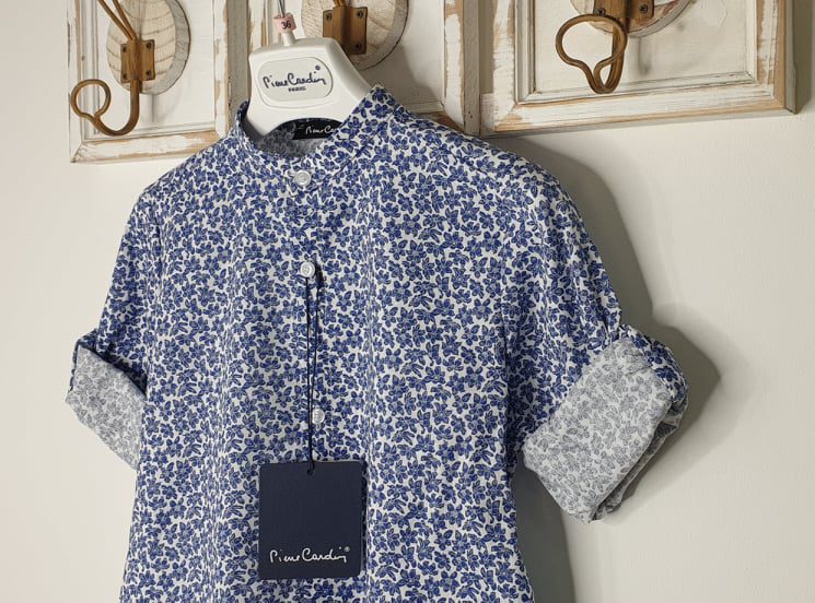 PIERRE CARDIN Camicia bimbo in cotone - immagine 3