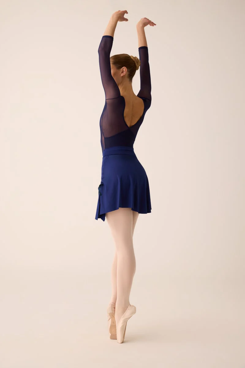 293 - GONNA CON ARRICCIATURA IN MICROFIBRA - immagine 8