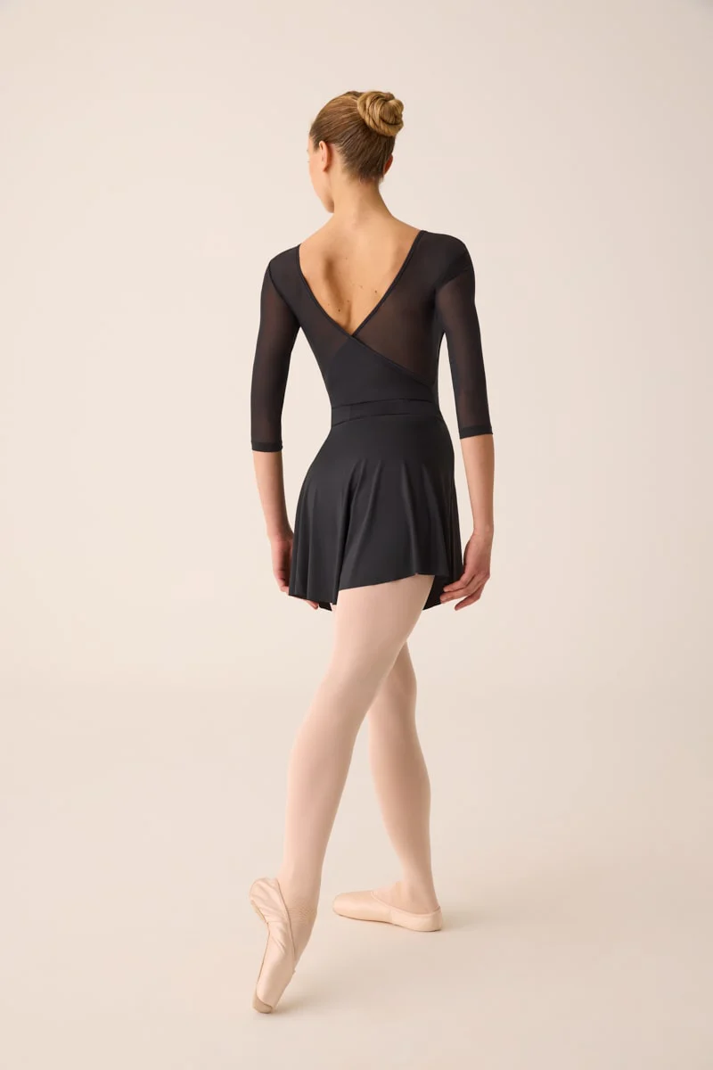 293 - GONNA CON ARRICCIATURA IN MICROFIBRA - immagine 5