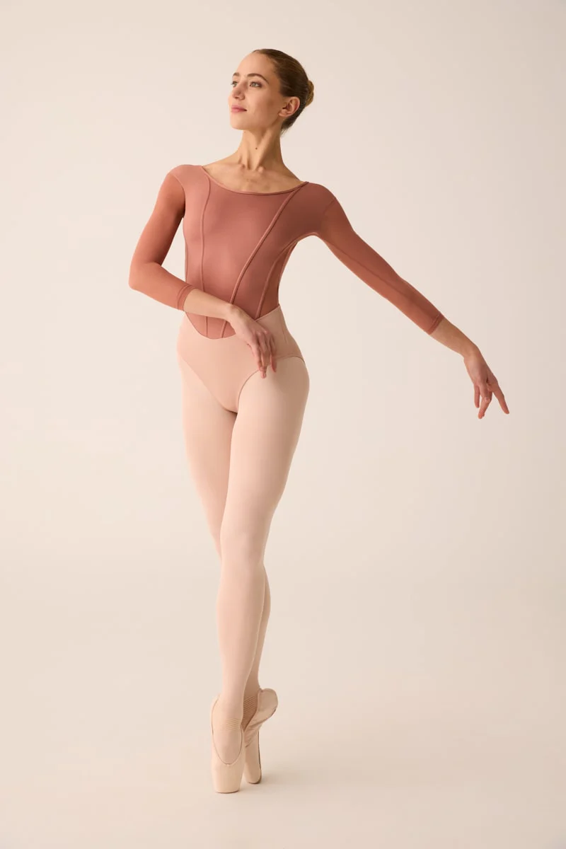 292 - BODY CON CORPETTO IN MICROFIBRA - immagine 6