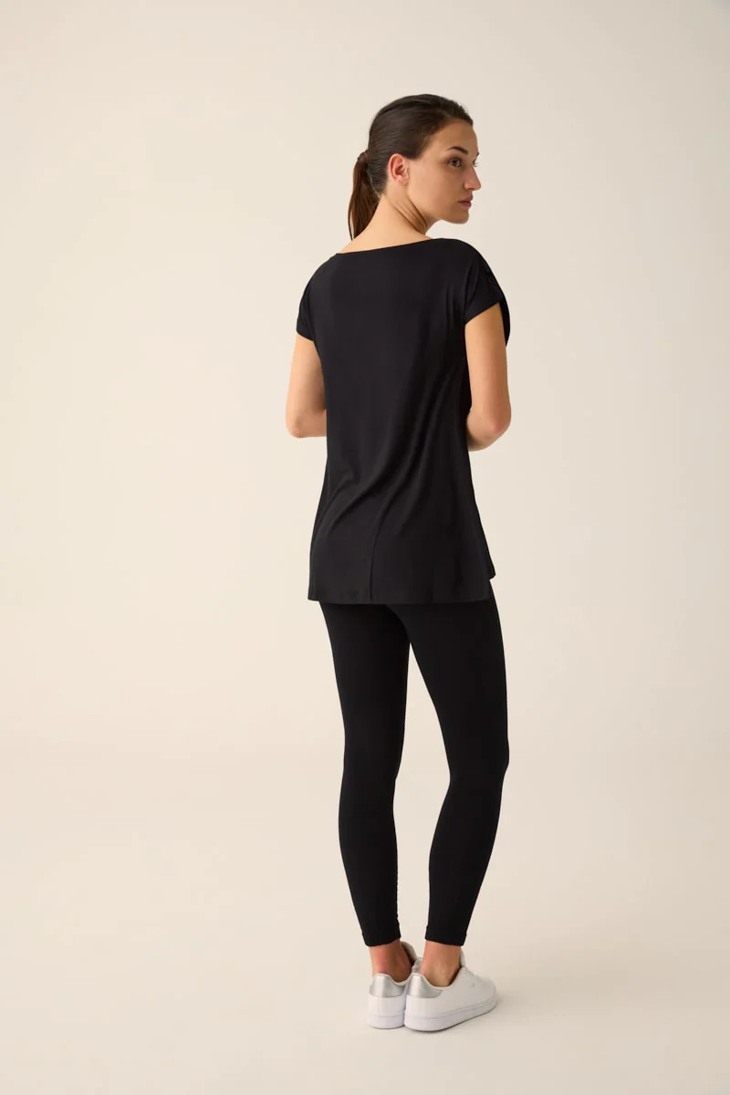 297 - PANTALONE A VITA ALTA IN BAMBOO - immagine 5