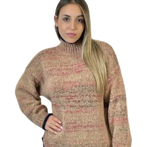 ACCADEMIA 20 PULLOVER RAINBOW ROSA