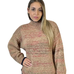 ACCADEMIA 20 PULLOVER RAINBOW ROSA