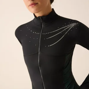 310 - MAGLIA TERMICA ADERENTE CON COLLO ALTO E ZIP