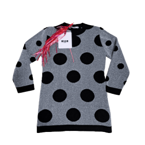 MSGM KIDS Vestitino Lurex Girl