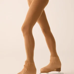 3305/N - COPRIPATTINO 90 DEN MICRO CON GANCETTI