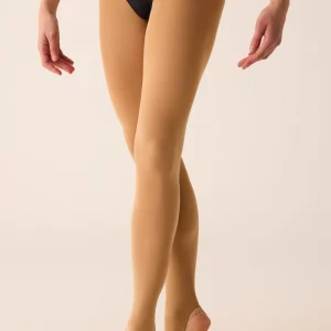 397 - COLLANT CON STAFFA MICRO 80 DEN OPACO