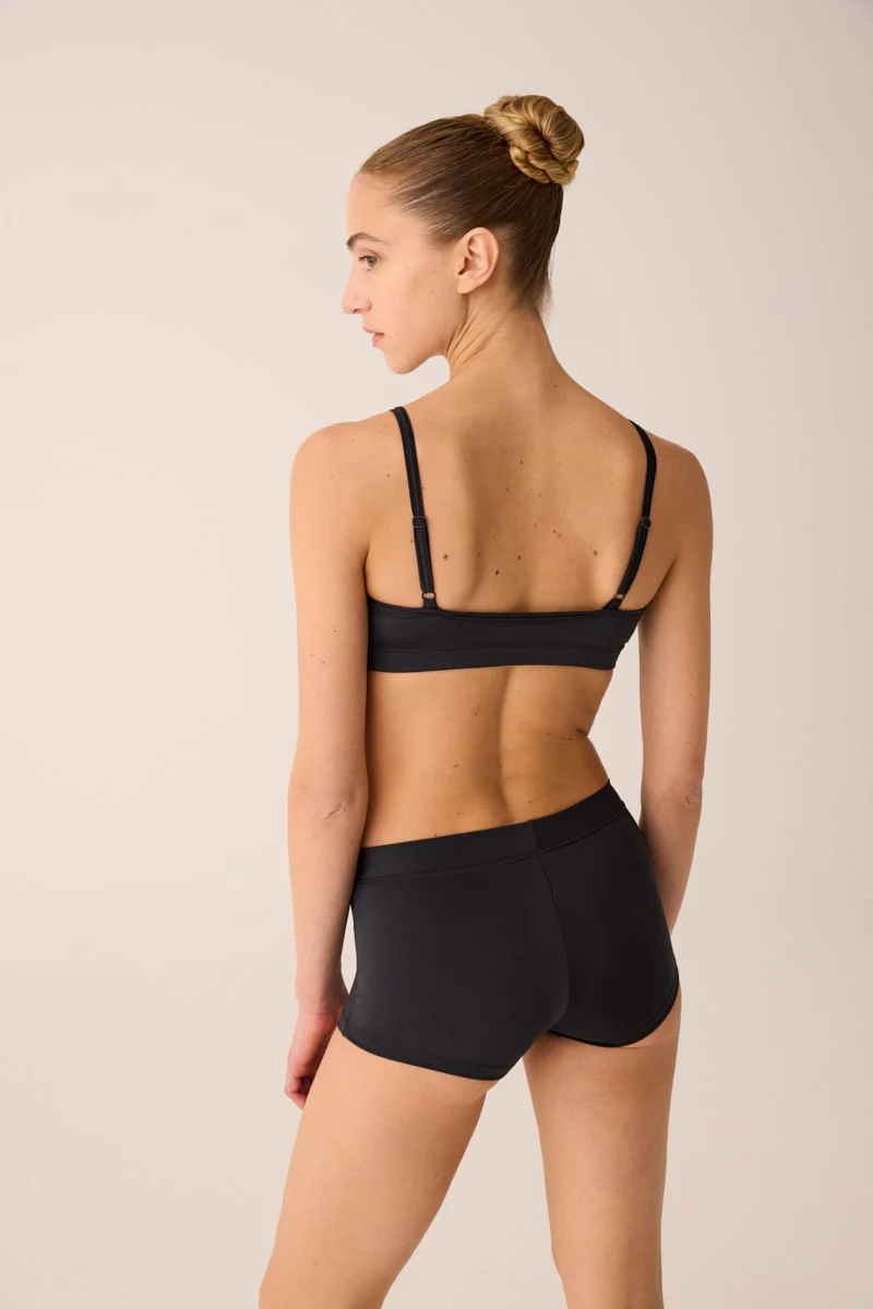 64 - TOP IN TESSUTO ELASTICIZZATO RIVESTITO IN COTONE - immagine 4