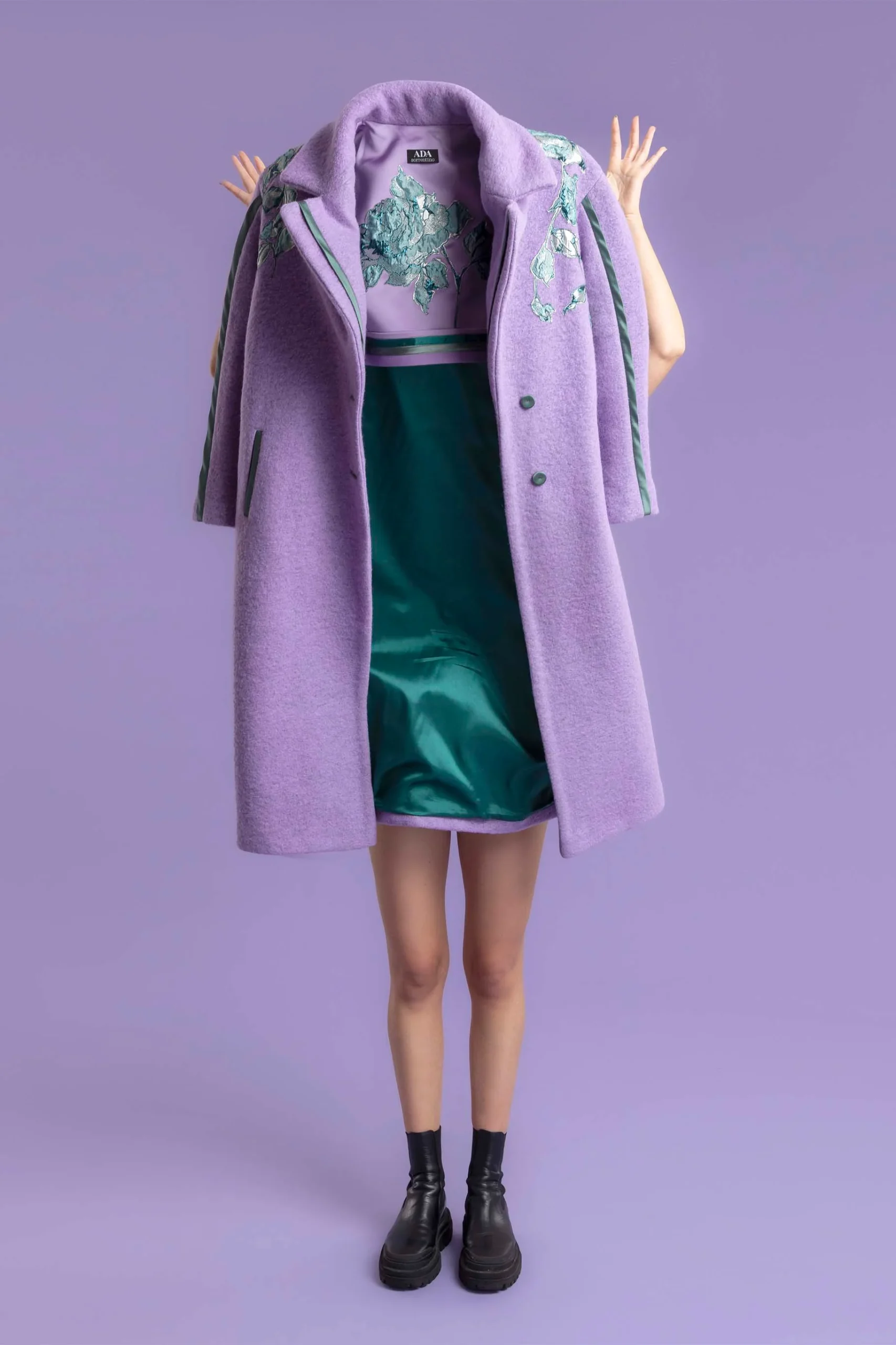 CAPPOTTO LUNGO IN LANA COTTA - immagine 4