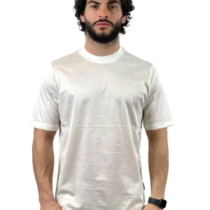 YES LONDON T-SHIRT BIANCO/NUDE XM4165