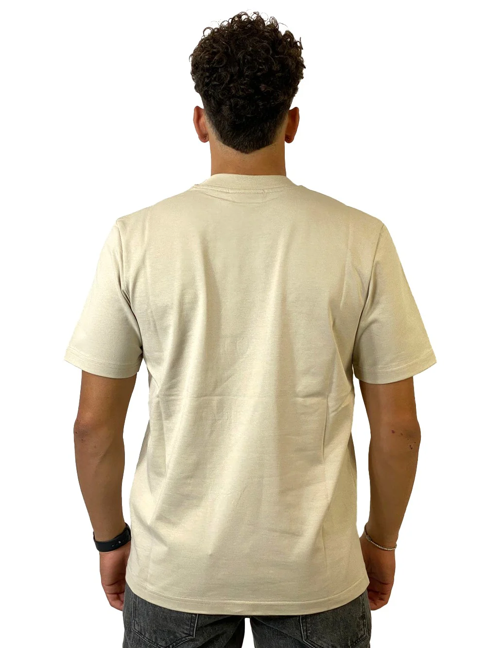 YES LONDON T-SHIRT BEIGE XM4223 - immagine 4