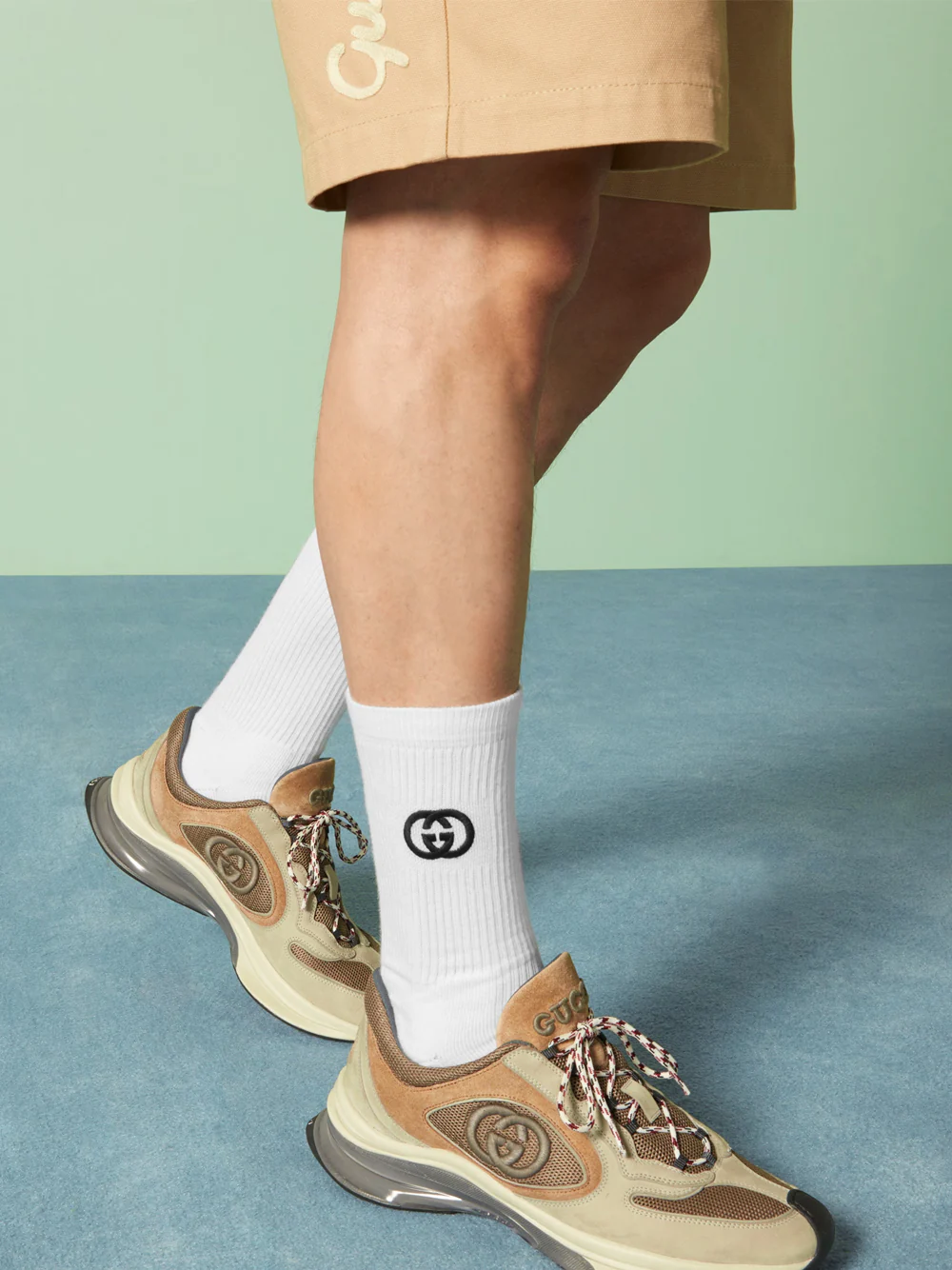 GUCCI CALZINI 743149 4G492 9000 - immagine 3