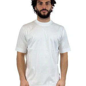 YES LONDON T SHIRT BASIC XM4293 BIANCA