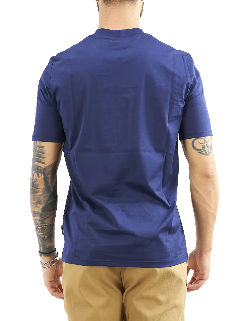 YES LONDON T-SHIRT BLU XM4058 - immagine 4
