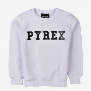 PYREX Felpa collo tondo bimbo bimba cotone garzato