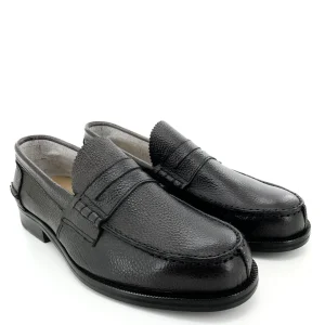 Saxone mocassino uomo martellato marrone