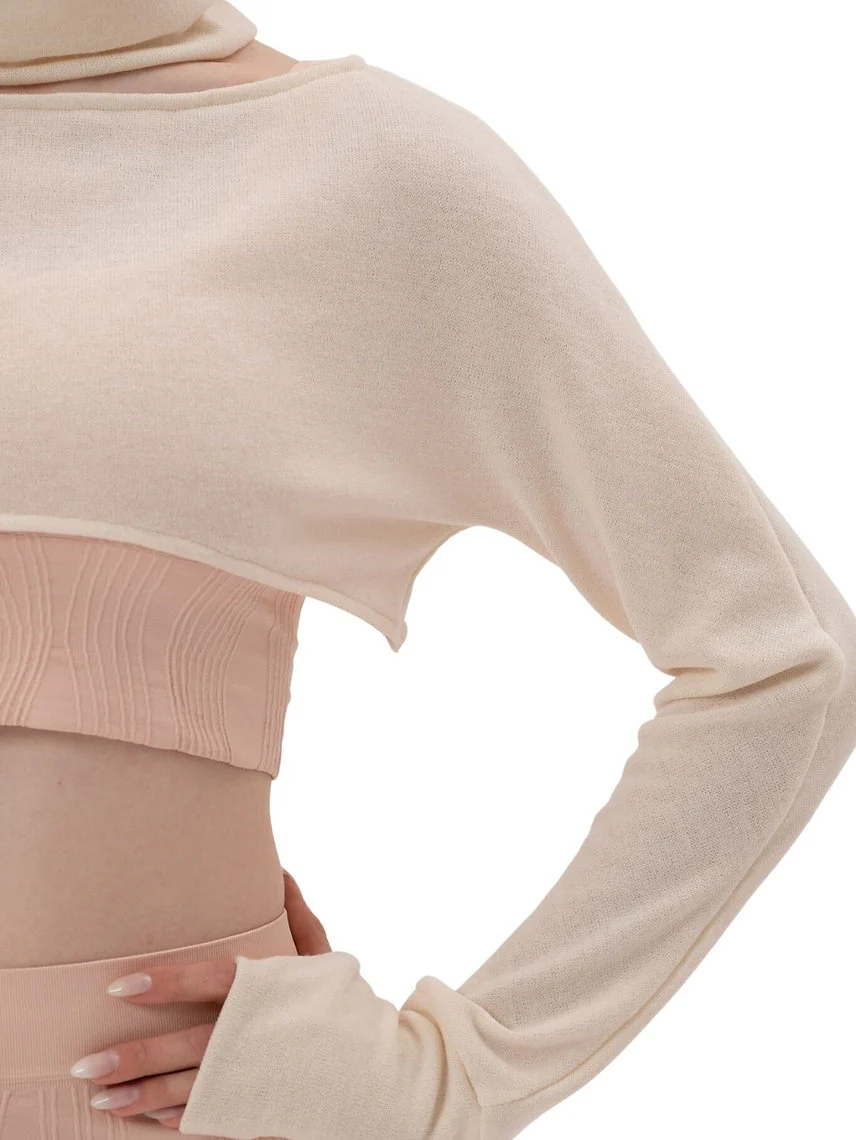 174 - COPRISPALLE IN LANA CON COLLO STACCABILE - immagine 6