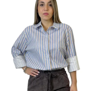 ACCADEMIA 20 CAMICIA A RIGHE BIANCA