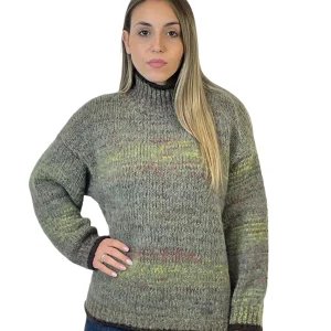 ACCADEMIA 20 PULLOVER RAINBOW VERDE
