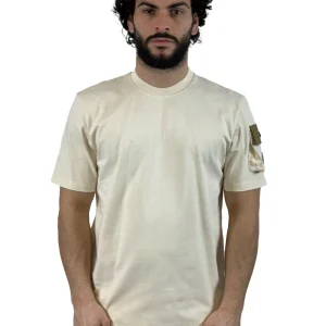 YES LONDON T SHIRT TASCHINO XM4247 PANNA