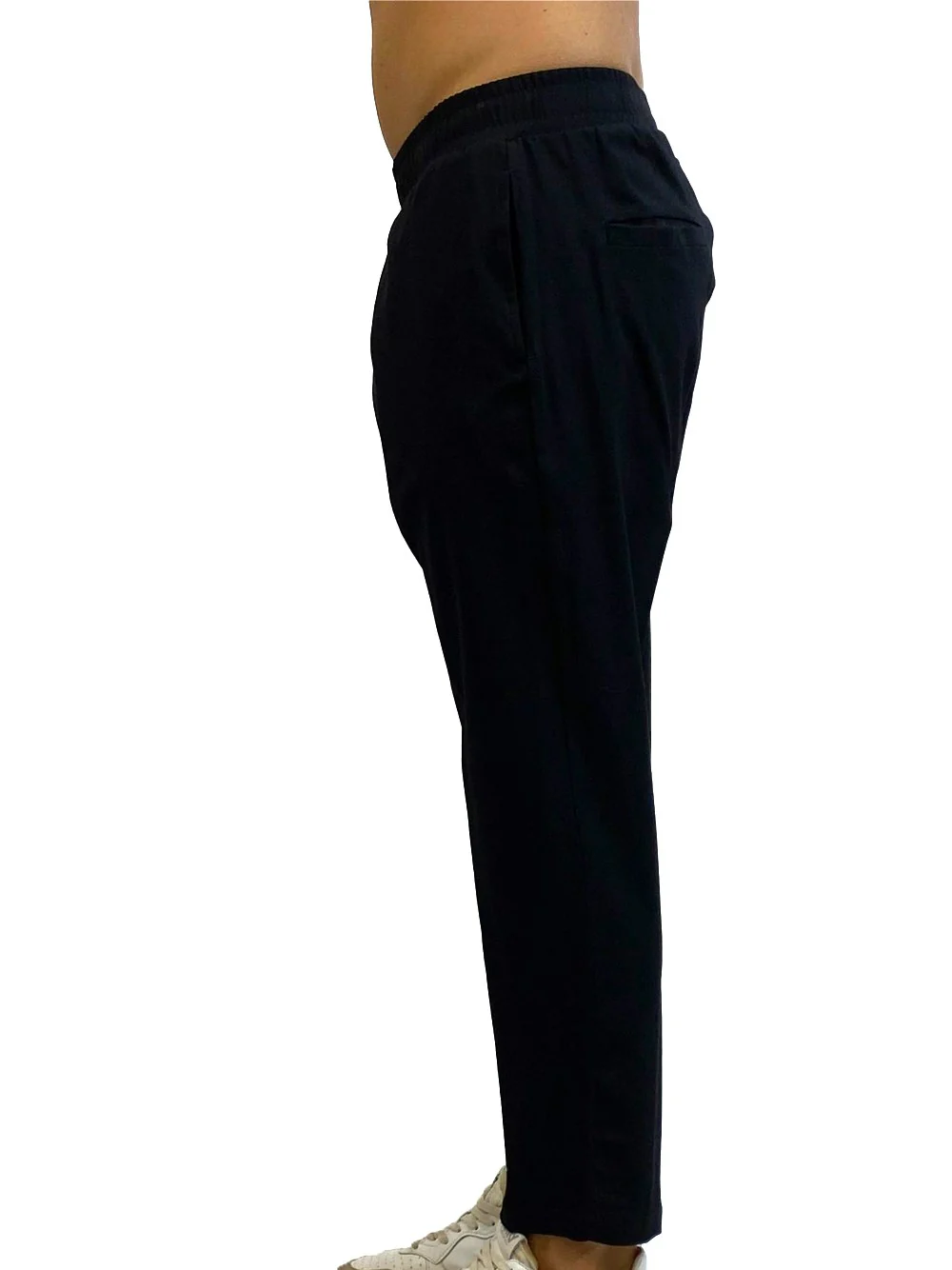 YES LONDON PANTALONE DUBAI NERO XP3260 - immagine 3