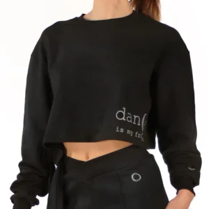 263 - FELPA TOP NON GARZATA CON APERTURA NODO LATERALE