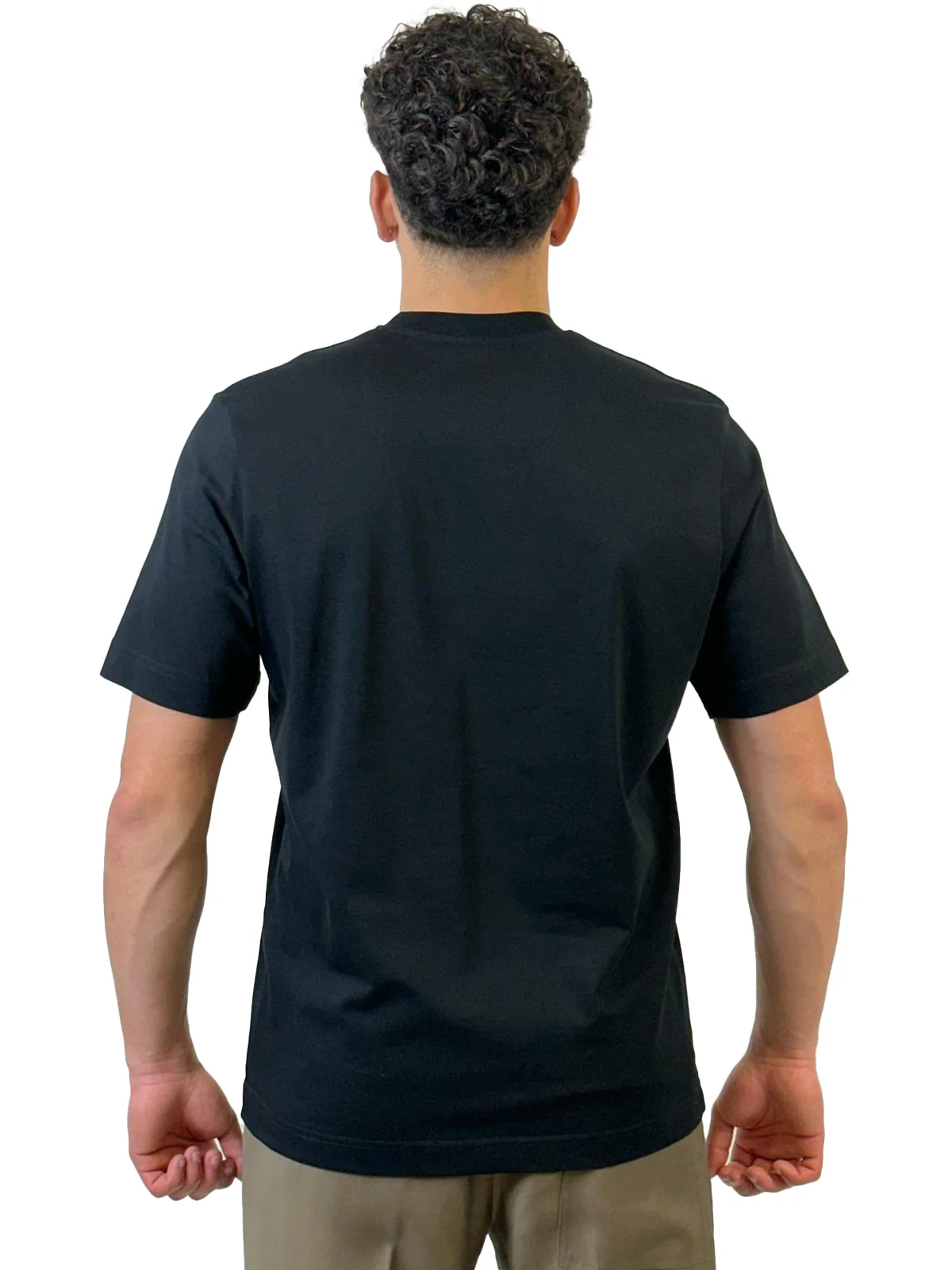 YES LONDON T-SHIRT NERA XM4162 - immagine 4