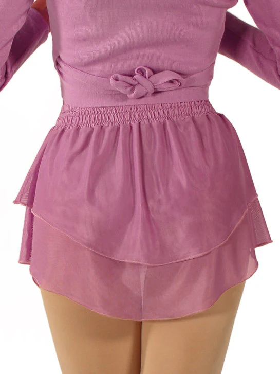 273 - GONNELLINO CORTO DOPPIA BALZA IN TULLE - immagine 3